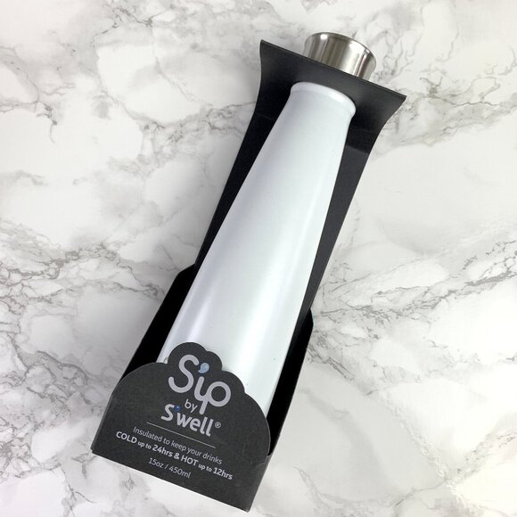 Sip by S'well Metal Double-walled Insulated Bottle - 450ml/15oz - Picture 1 of 6